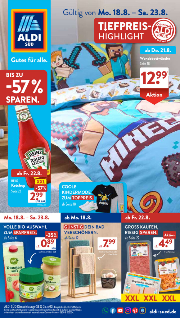 Aldi Wochenangebote